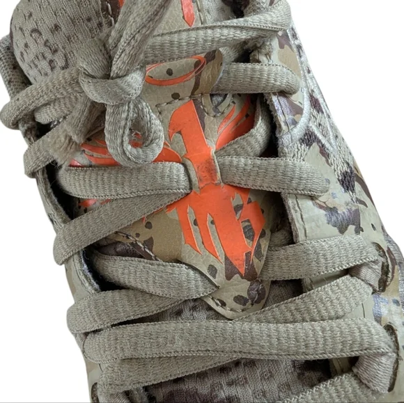 PUMA LaMELO Ball MB.01 Digital Camo Khaki Orange Big kid 5.5 Shoes - Picture 8 of 11